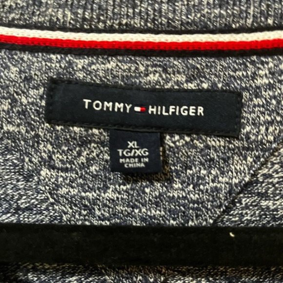 Tommy Hilfiger Pull Over Sweater- Blue- Men’s XL - Picture 2 of 6